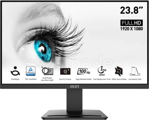 Photo de Ecran 24" MSI Pro MP2412 Full HD (Noir) 100Hz