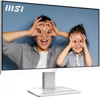 Photo de Ecran 24" MSI Pro MP2412W  Full HD 100Hz (Blanc)
