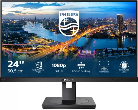 Photo de Ecran 24" Philips B-line 243B1 Full HD (Noir)