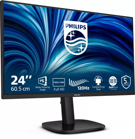 Photo de Ecran 24" Philips Business Monitor 24B2N3200J Full HD 120Hz (Noir)