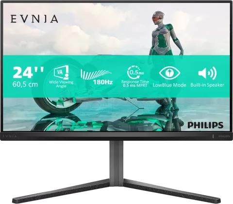 Photo de Ecran 24" Philips Evnia 24M2N3200A Full HD 180Hz (Noir)