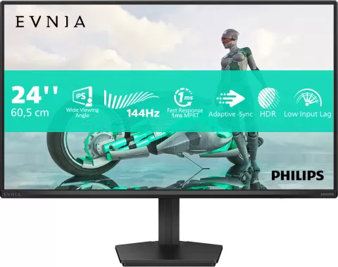 Photo de Ecran 24" Philips Evnia 24M2N3200NF Full HD 144Hz (Noir)
