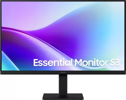Photo de Ecran 24" Samsung Essential Monitor S3 S32GF Full HD 120Hz (Noir)