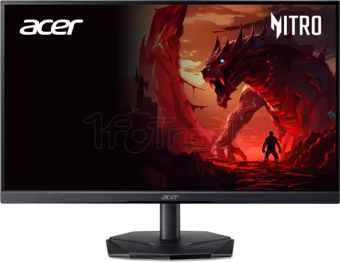 Photo de Ecran 25" Acer Nitro KG251Q Full HD 200Hz (Noir)