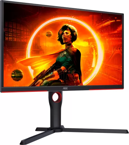 Photo de Ecran 25" AOC Gaming 25G3ZM/BK Full HD 240Hz (Noir)