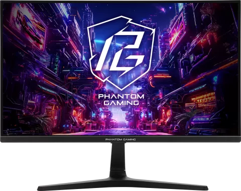 Photo de Ecran 25" ASRock Phantom Gaming PG25FFT Full HD 180Hz (Noir)