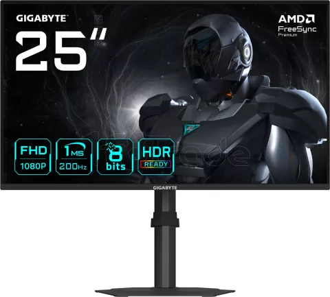 Photo de Ecran 25" Gigabyte G25F2 Full HD 200Hz (Noir)