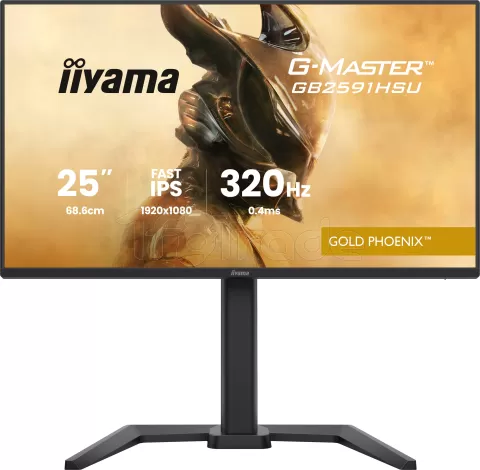 Photo de Ecran 25" Iiyama G-Master Gold Phoenix GB2591HSU-B1 Quad HD 320Hz (Noir)