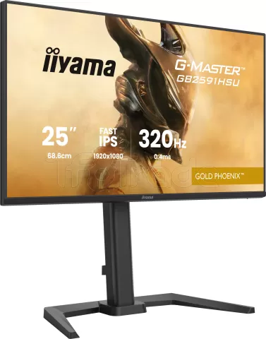 Photo de Ecran 25" Iiyama G-Master Gold Phoenix GB2591HSU-B1 Quad HD 320Hz (Noir)