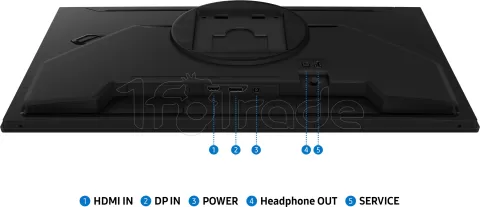 Photo de Ecran 25" Samsung Odyssey G4 G40H Full HD 300Hz (Noir)