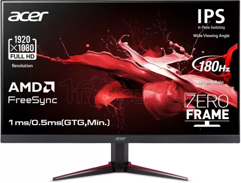 Photo de Ecran 27" Acer Nitro VG270 M3 Full HD 180Hz (Noir/Rouge)