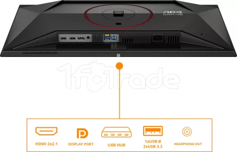Photo de Ecran 27" AOC Gaming G4 Q27G4ZDR OLED Quad HD 240Hz (Noir)