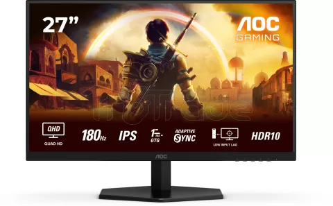 Photo de Ecran 27" AOC Gaming Q27G42XE Quad HD 180Hz (Noir)