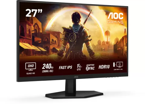 Photo de Ecran 27" AOC Gaming Q27G42ZE Quad HD 240Hz (Noir)