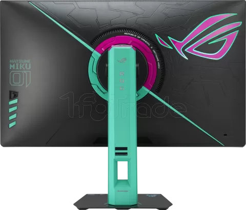 Photo de Ecran 27" Asus Rog Strix OLED XG27ACMEG-G Hatsune Miku Quad HD 144Hz (Noir)