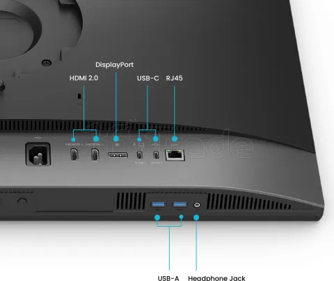 Photo de Ecran 27" BenQ DesignVue PD2770U 4K Ultra HD (Noir)