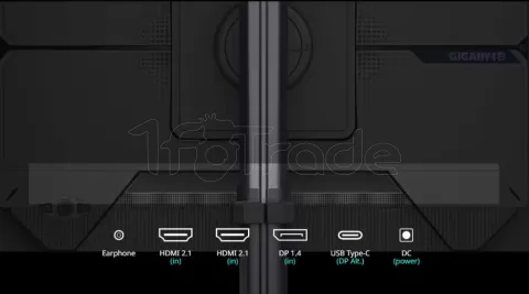 Photo de Ecran 27" Gigabyte GO27Q24 OLED Quad HD 240Hz (Noir)