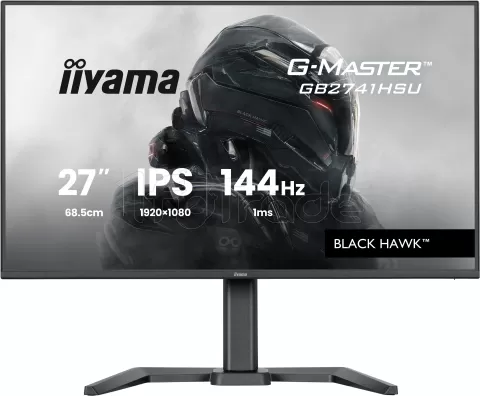 Photo de Ecran 27" Iiyama G-Master Black Hawk GB2741HSU-B1 Full HD 144Hz (Noir)