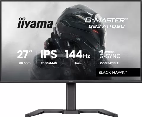 Photo de Ecran 27" Iiyama G-Master Black Hawk GB2741QSU-B1 Quad HD 144Hz (Noir)