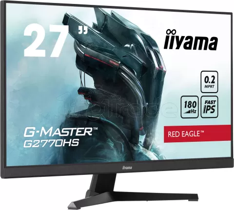 Photo de Ecran 27" Iiyama G-Master Red Eagle G2770HS-B1 Full HD 180Hz (Noir)