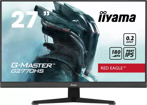 Photo de Ecran 27" Iiyama G-Master Red Eagle G2770HS-B1 Full HD 180Hz (Noir)