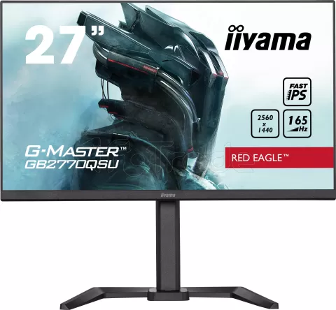 Photo de Ecran 27" Iiyama G-Master Red Eagle GB2770QSU-B5 Quad HD (Noir) 165Hz