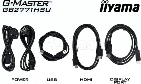 Photo de Ecran 27" Iiyama G-Master Red Eagle GB2771HSU-B1 Full HD 240Hz (Noir)