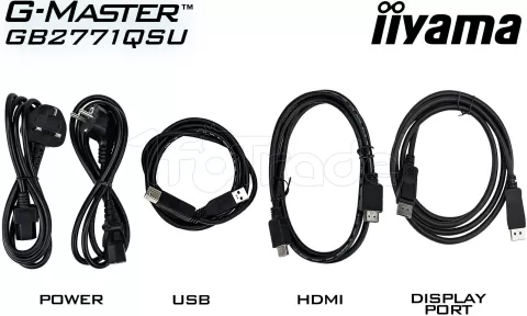 Photo de Ecran 27" Iiyama G-Master Red Eagle GB2771QSU-B1 Quad HD 200Hz (Noir)