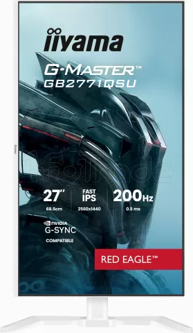 Photo de Ecran 27" Iiyama G-Master Red Eagle GB2771QSU-W1 Quad HD 200Hz (Noir)