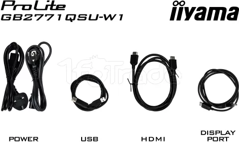 Photo de Ecran 27" Iiyama G-Master Red Eagle GB2771QSU-W1 Quad HD 200Hz (Noir)