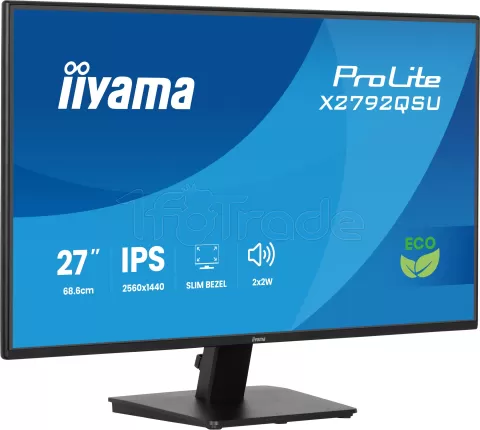 Photo de Ecran 27" Iiyama ProLite X2792QSU-B1 Quad HD 120Hz (Noir)