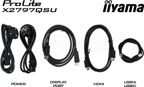 Photo de Ecran 27" Iiyama ProLite X2797QSU-B1 Quad HD (Noir)
