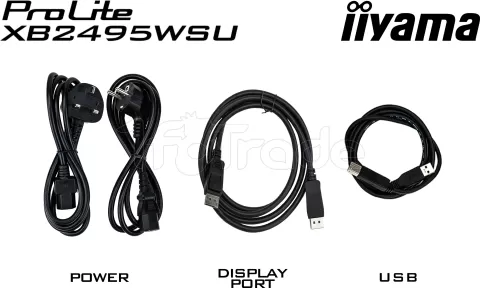 Photo de Ecran 27" Iiyama ProLite XB2495WSU-B1 WUXGA (Noir)