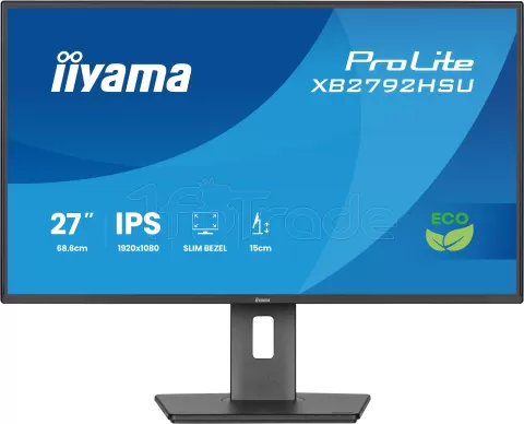Photo de Ecran 27" Iiyama ProLite XB2792HSU-B1 Full HD 120Hz (Noir)