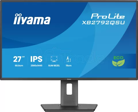Photo de Ecran 27" Iiyama ProLite XB2792QSU-B1 Quad HD 120Hz (Noir)