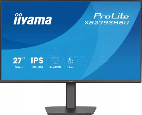 Photo de Ecran 27" Iiyama ProLite XB2793HSU-B1 Full HD 120Hz (Noir)