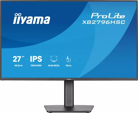 Photo de Ecran 27" Iiyama ProLite XB2796HSC-B1 Full HD 144Hz  (Noir)