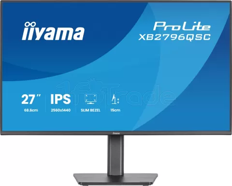 Photo de Ecran 27" Iiyama ProLite XB2796QSC-B1 Quad HD 75Hz (Noir)