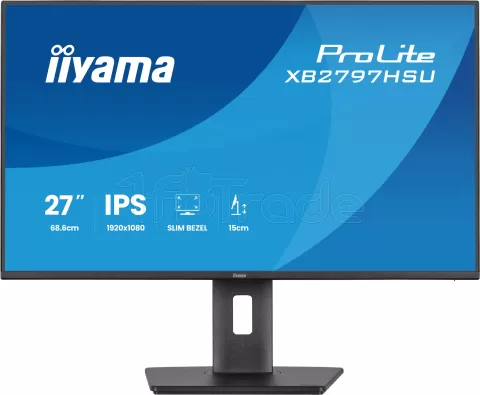 Photo de Ecran 27" Iiyama ProLite XB2797HSU-B1 Full HD 120Hz (Noir)