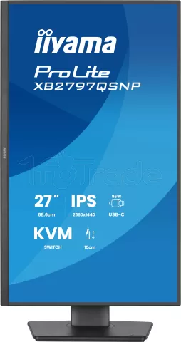 Photo de Ecran 27" Iiyama ProLite XB2797QSNP-B1 Quad HD (Noir)