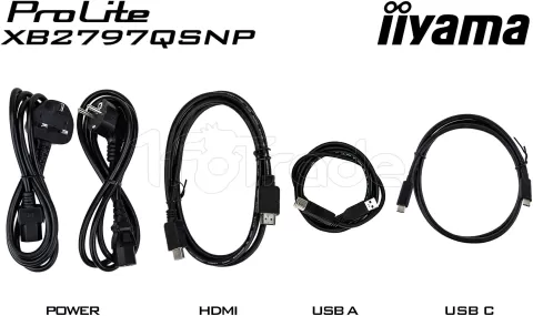 Photo de Ecran 27" Iiyama ProLite XB2797QSNP-B1 Quad HD (Noir)