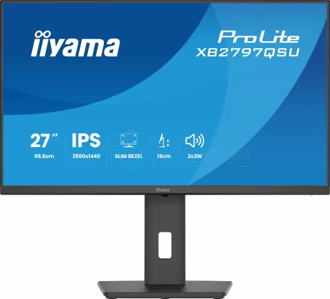Photo de Ecran 27" Iiyama ProLite  XB2797QSU-B1 Quad HD (Noir)