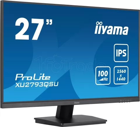 Photo de Ecran 27" Iiyama ProLite XU2793QSU-B6 Quad HD (Noir) 100Hz