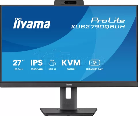 Photo de Ecran 27" Iiyama ProLite XUB2790QSUH-B2 Quad HD 100Hz (Noir)