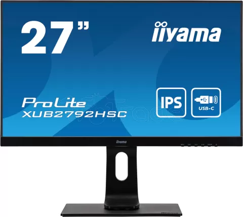 Photo de Ecran 27" Iiyama ProLite XUB2792HSC-B1 Full HD (Noir)