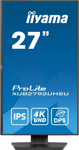 Photo de Ecran 27" Iiyama ProLite XUB2792UHSU-B6 4K Ultra HD (Noir)
