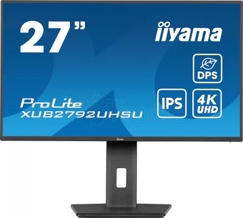 Photo de Ecran 27" Iiyama ProLite XUB2792UHSU-B6 4K Ultra HD (Noir)
