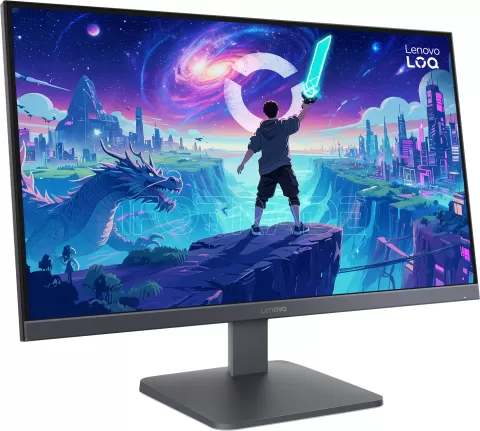 Photo de Ecran 27" Lenovo Monitor Loq 27Q-10 Quad HD 180Hz (Gris)