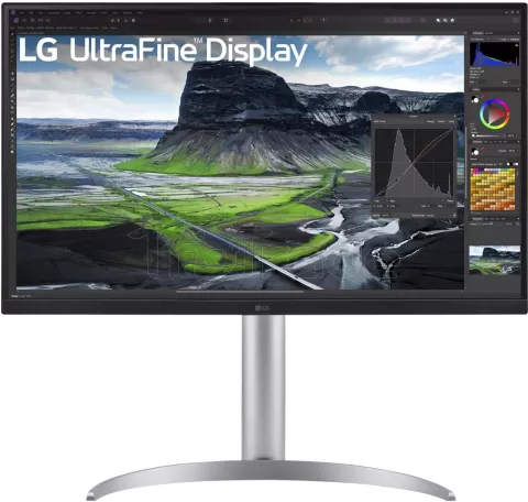 Photo de Ecran 27" LG UltraFine 27UQ850V-W 4K Ultra HD (Noir/Argent)