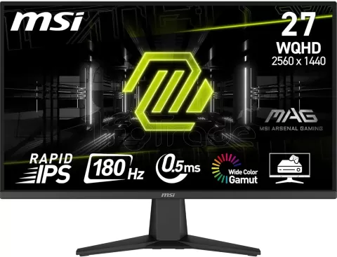 Photo de Ecran 27" MSI Mag 275QF Quad HD 180Hz (Noir)